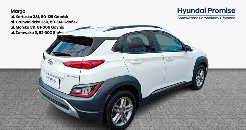 Hyundai Kona cena 91900 przebieg: 12800, rok produkcji 2022 z Żmigród małe 172